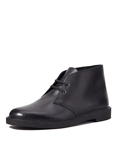 Black Polished Leather
