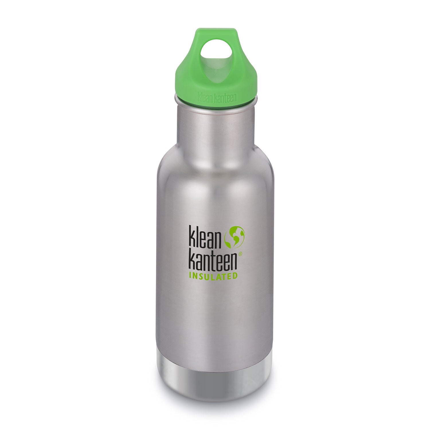 12oz Kids Stainless Steel Water Bottle with Loop Cap - Leak Proof & Durable for School, Sports & Outdoor Activities