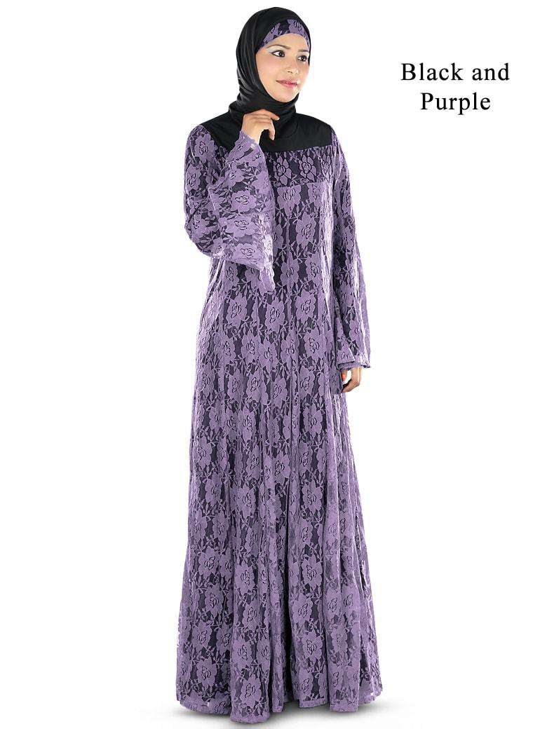 Black & Purple