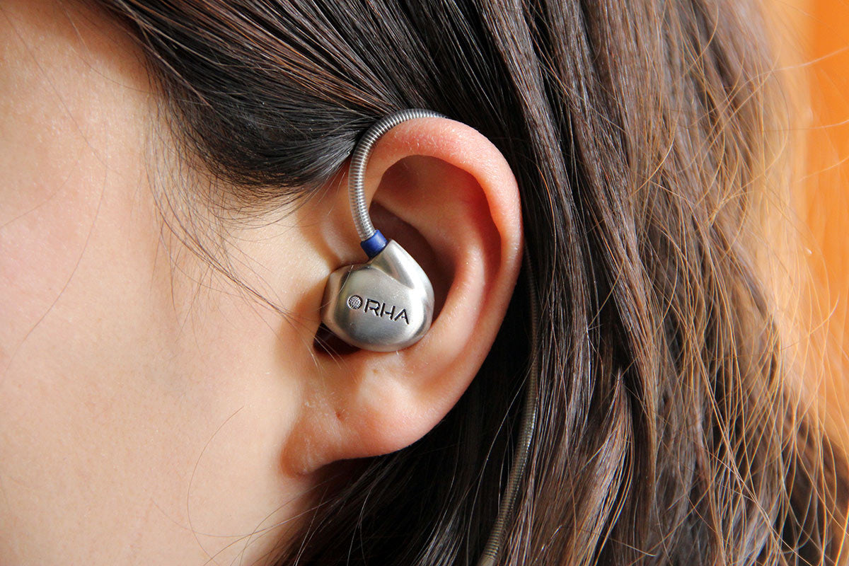 RHA T10i High Fidelity Noise Isolating In-Ear Headphones with Remote & Mic - Perfect for Commuting, Workouts & Travel