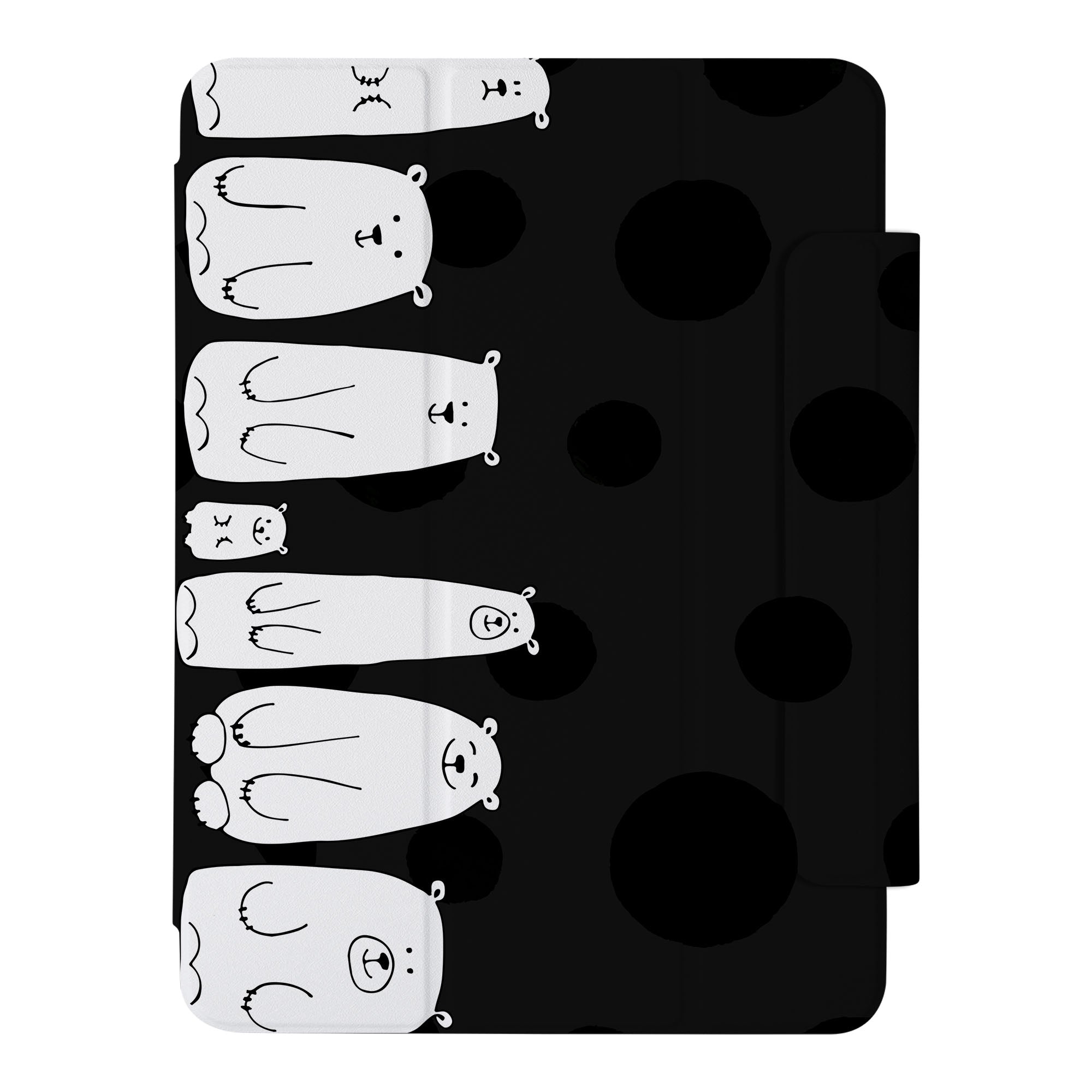 SlimFit iPad Case with Cute Animal Design - Ultra Thin Lightweight Protective Cover for iPad Air/Pro, Perfect for Work, School & Travel