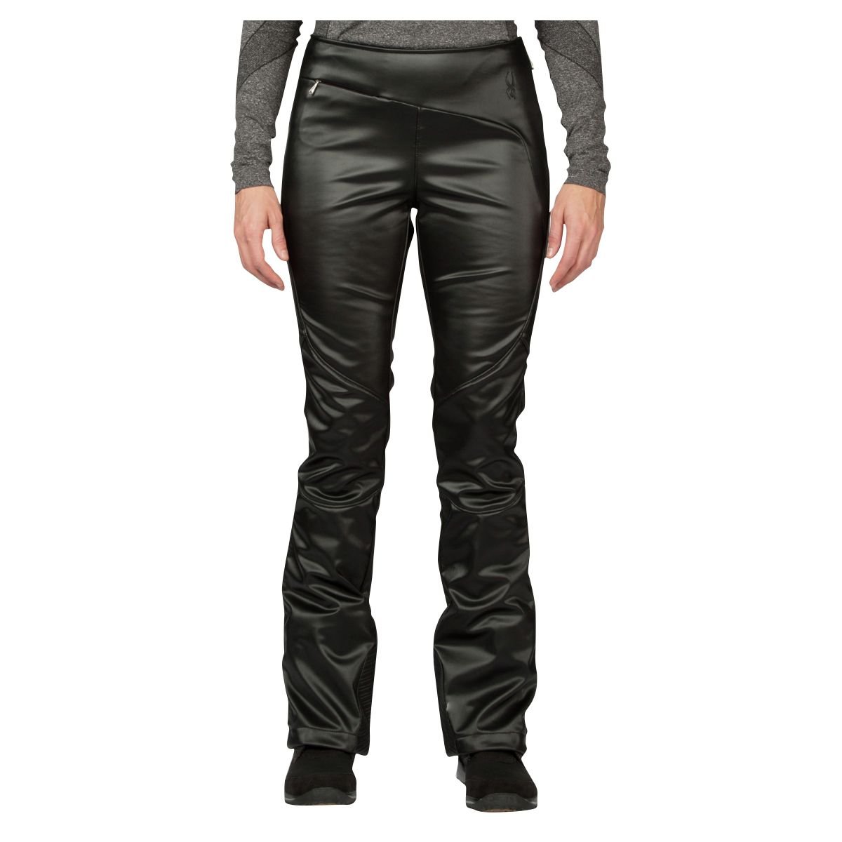 Spyder Women's Slalom Soft Shell Pants - Waterproof, Windproof & Breathable Ski Pants for Winter Sports & Outdoor Activities