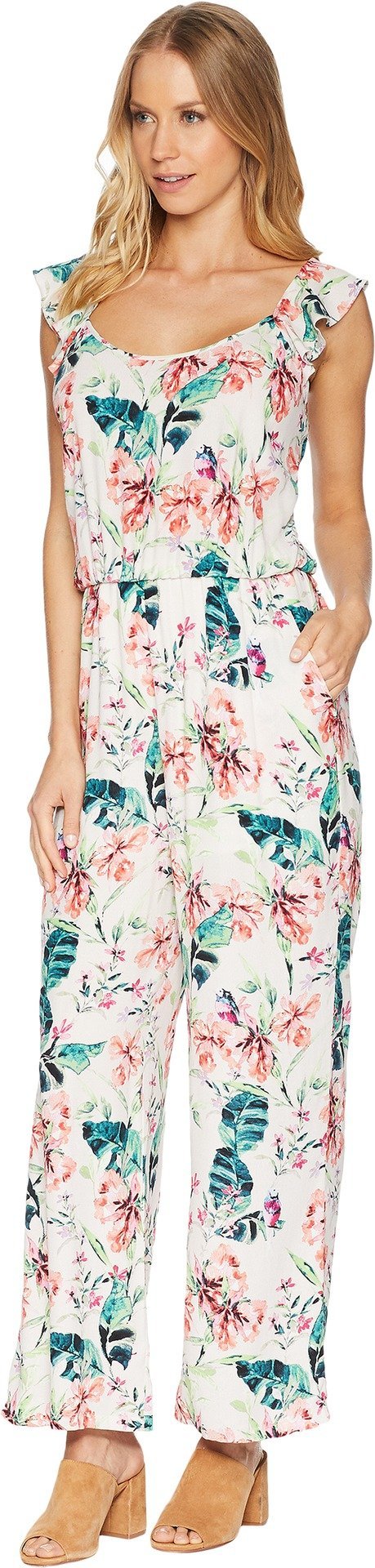 Sanctuary Women's Tie-Front Jumpsuit - Stylish One-Piece Romper for Casual & Dressy Occasions | Perfect for Work, Date Night & Summer Outings