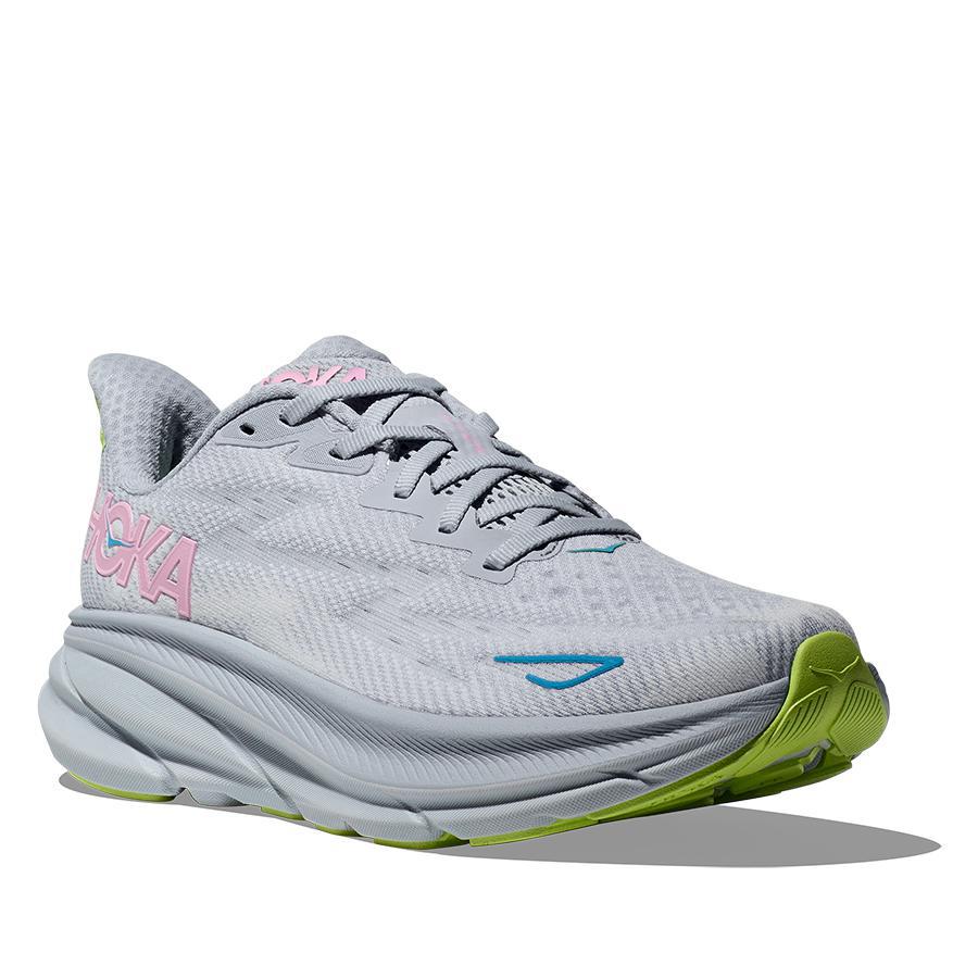HOKA Women's Clifton 9 Running Shoes - Lightweight Cushioned Sneakers for Road Running, Walking & Gym Workouts - Perfect for Marathon Training & Everyday Comfort