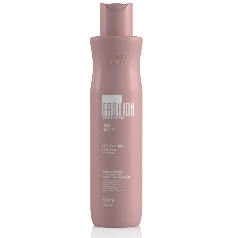 Fashion Gold Pre-Shampoo Treatment - 300ml | Hair Protection & Repair for Damaged Hair | Pre-Wash Care for Shine & Strength | Perfect for Daily Use & Salon Treatments