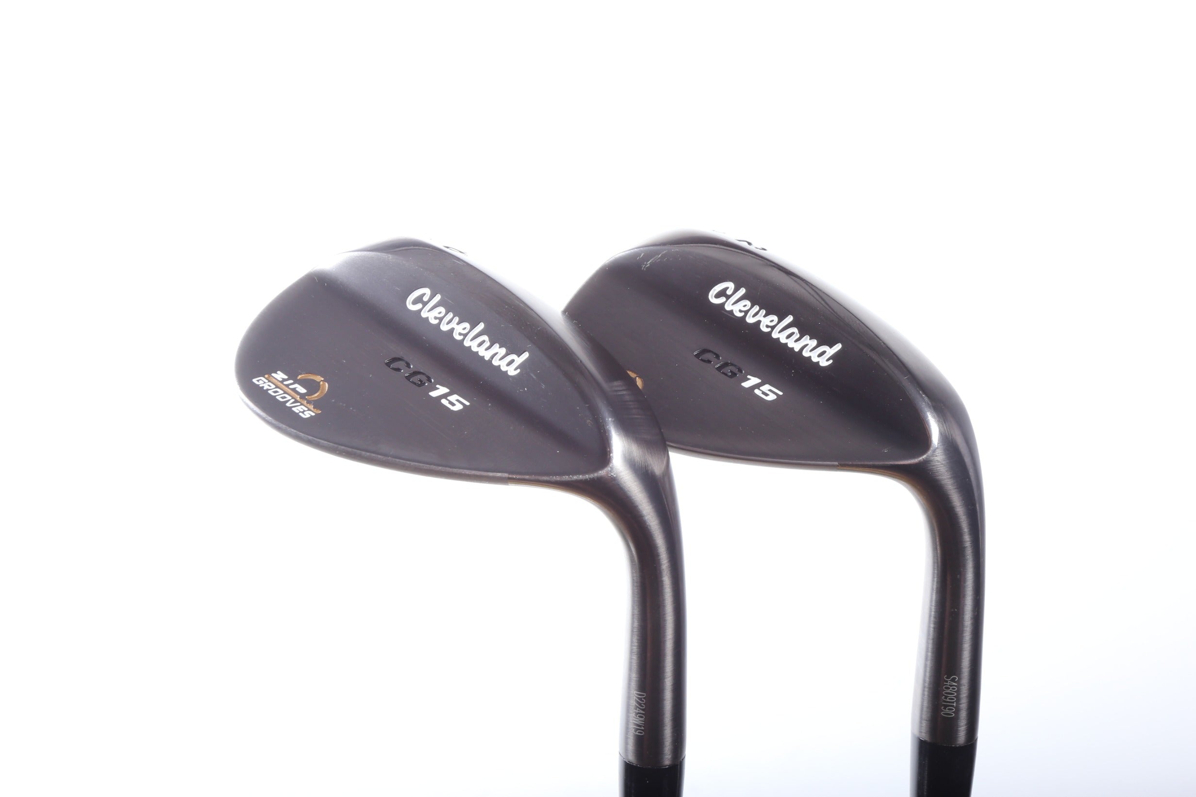 Used Cleveland CG15 Black Pearl Wedge Set - Right Handed 52° & 56° Wedge Flex | Golf Club for Short Game & Sand Shots | Perfect for Beginners & Pros