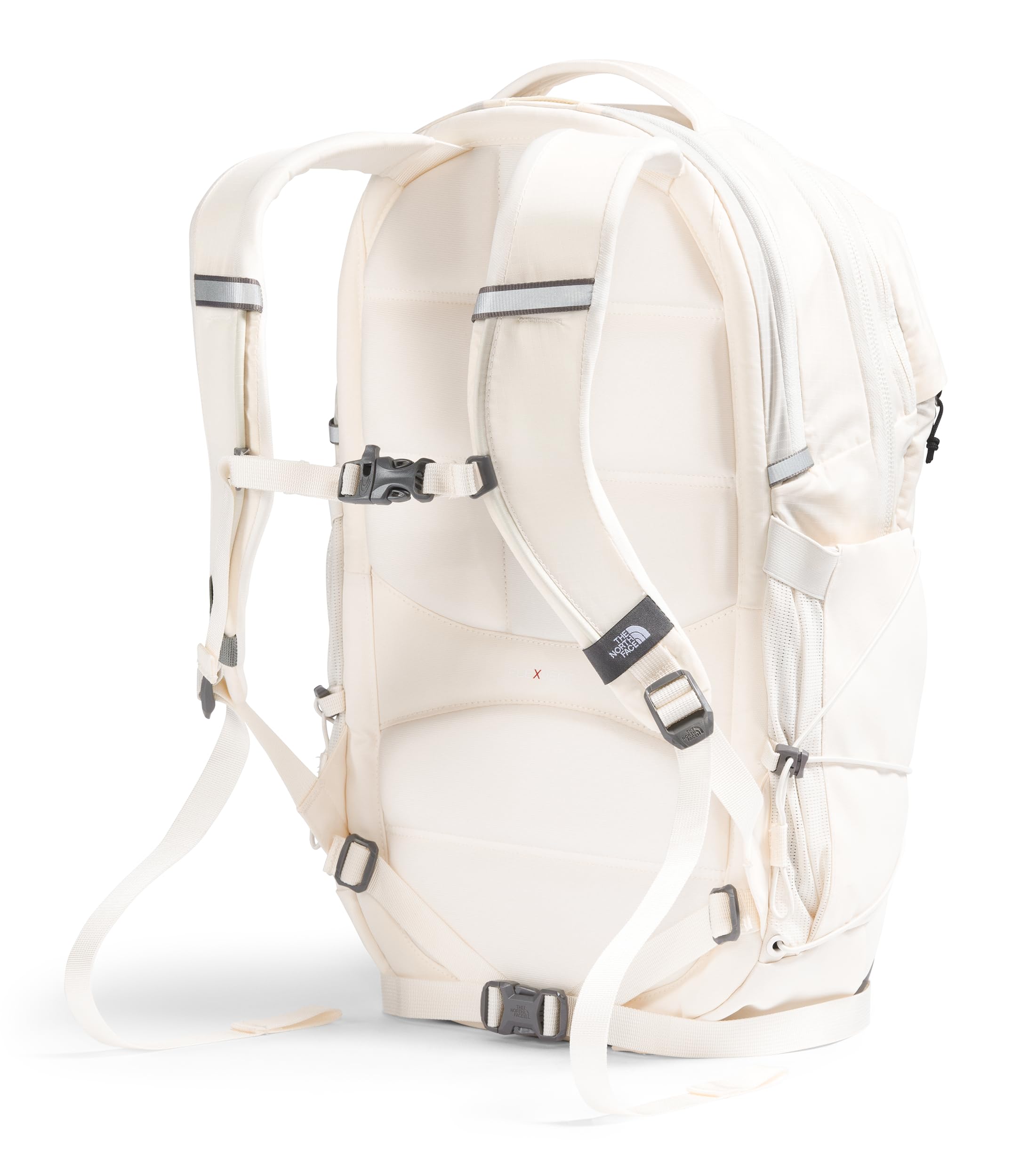 THE NORTH FACE Women's Borealis Commuter Laptop Backpack - Lightweight Water-Resistant Daypack for Work, School & Travel - Gardenia White/TNF Black - One Size