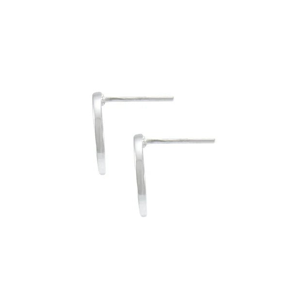 Sterling Silver Post Earrings with Blue Enamel - Hypoallergenic & Lightweight Jewelry for Women - Perfect for Everyday Wear, Gifts & Special Occasions