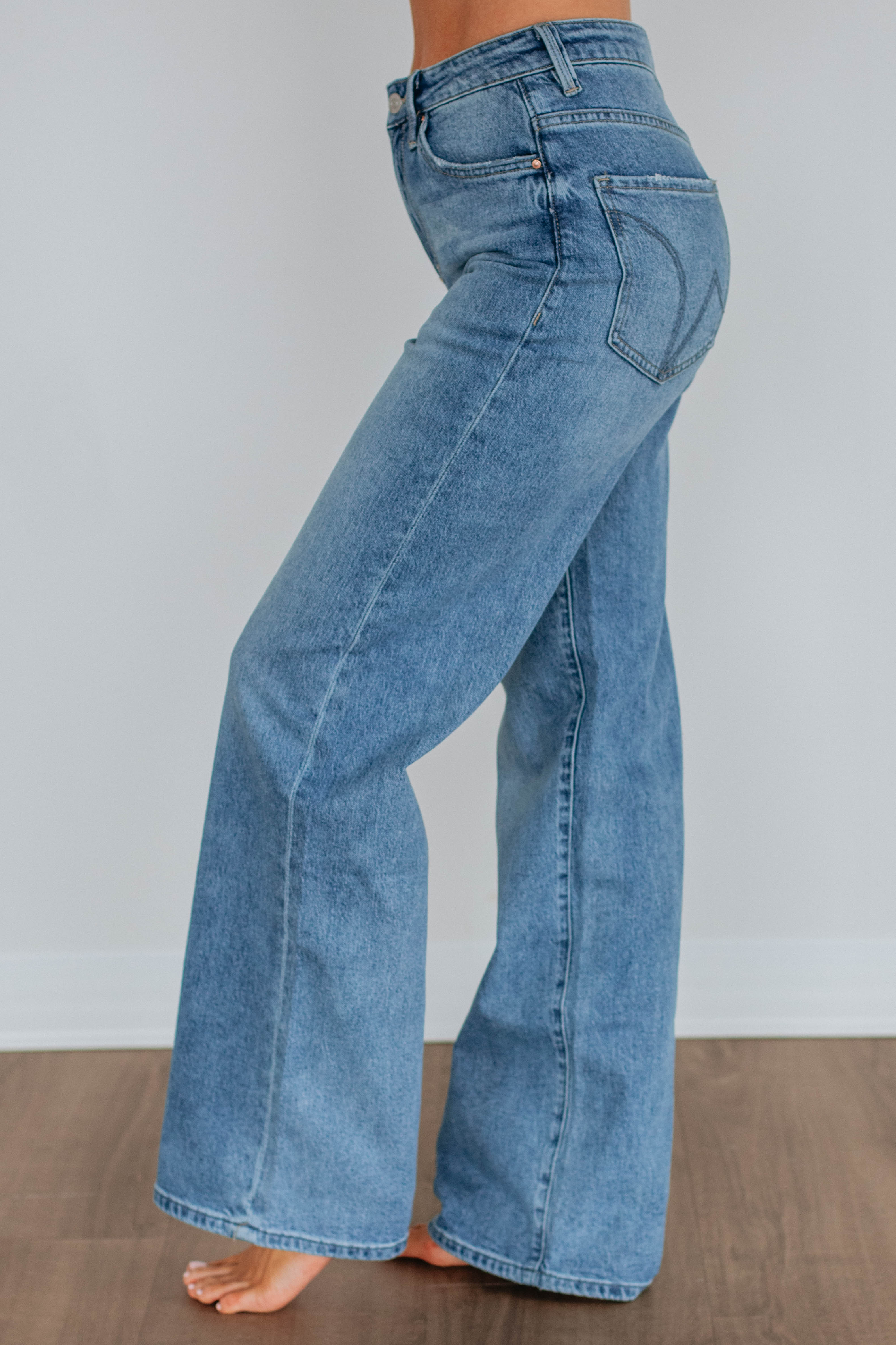 Stylish Krystal Mica Jeans for Women - High Waist Stretch Denim Pants | Perfect for Casual Wear, Office & Night Out
