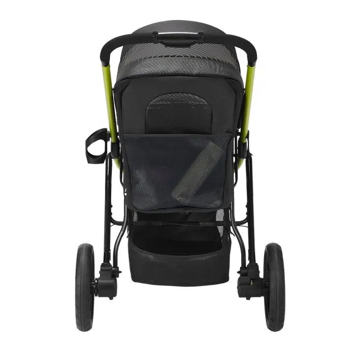 The Beast Pet Jogging Stroller - Premium Jet Black Dog Stroller for Running & Outdoor Adventures | Perfect for Jogging, Hiking & Park Walks with Your Pet