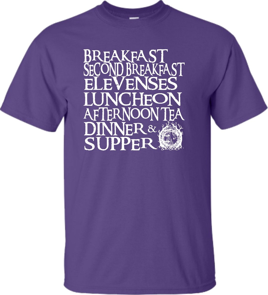 Go All Out Adult The Seven Daily Meals Funny Graphic T-Shirt - Casual Wear for Men & Women | Perfect for Workouts, Gym, Streetwear & Everyday Outfits
