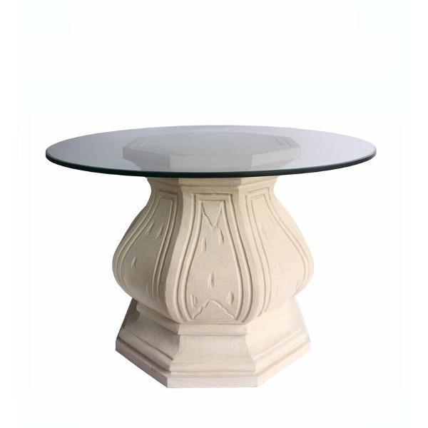 Louis XIV Style Octagonal Side Table - Elegant French Baroque Accent Furniture for Living Room, Bedroom, or Entryway