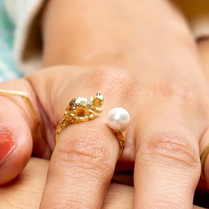 Cat's Cradle Ring - Elegant Adjustable Finger Ring for Women | Perfect for Everyday Wear, Parties & Special Occasions