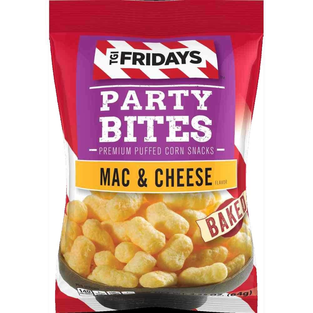 TGI Fridays Mac N Cheese Potato Snacks - 2.25oz Individual Servings (Pack of 6) | Perfect for Lunch Boxes, Office Snacks & On-the-Go Munching