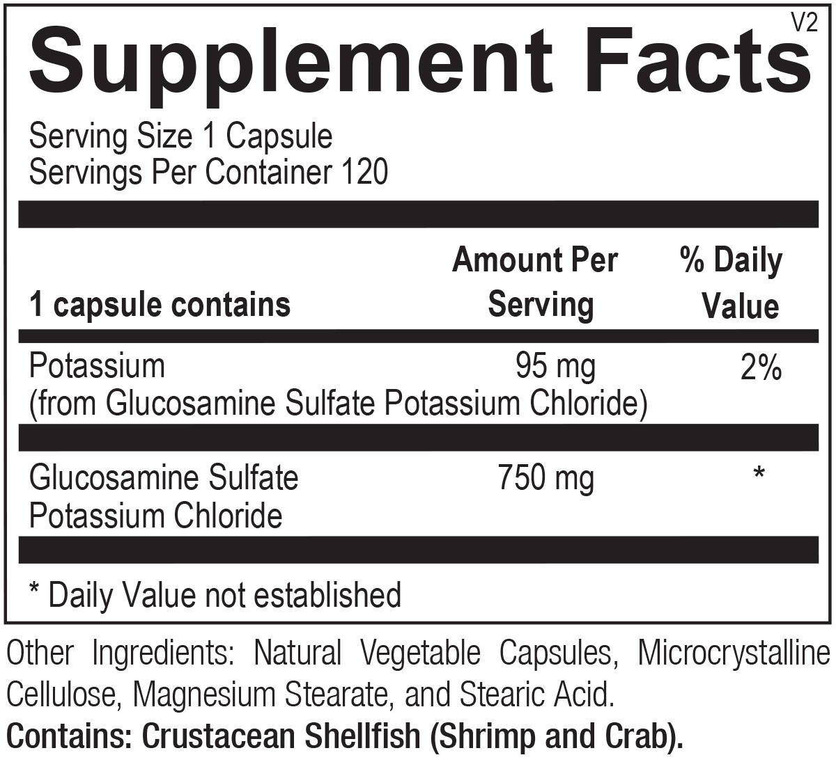 Glucosamine Sulfate Supplement for Joint Health - Supports Cartilage & Mobility - Ideal for Athletes & Active Adults
