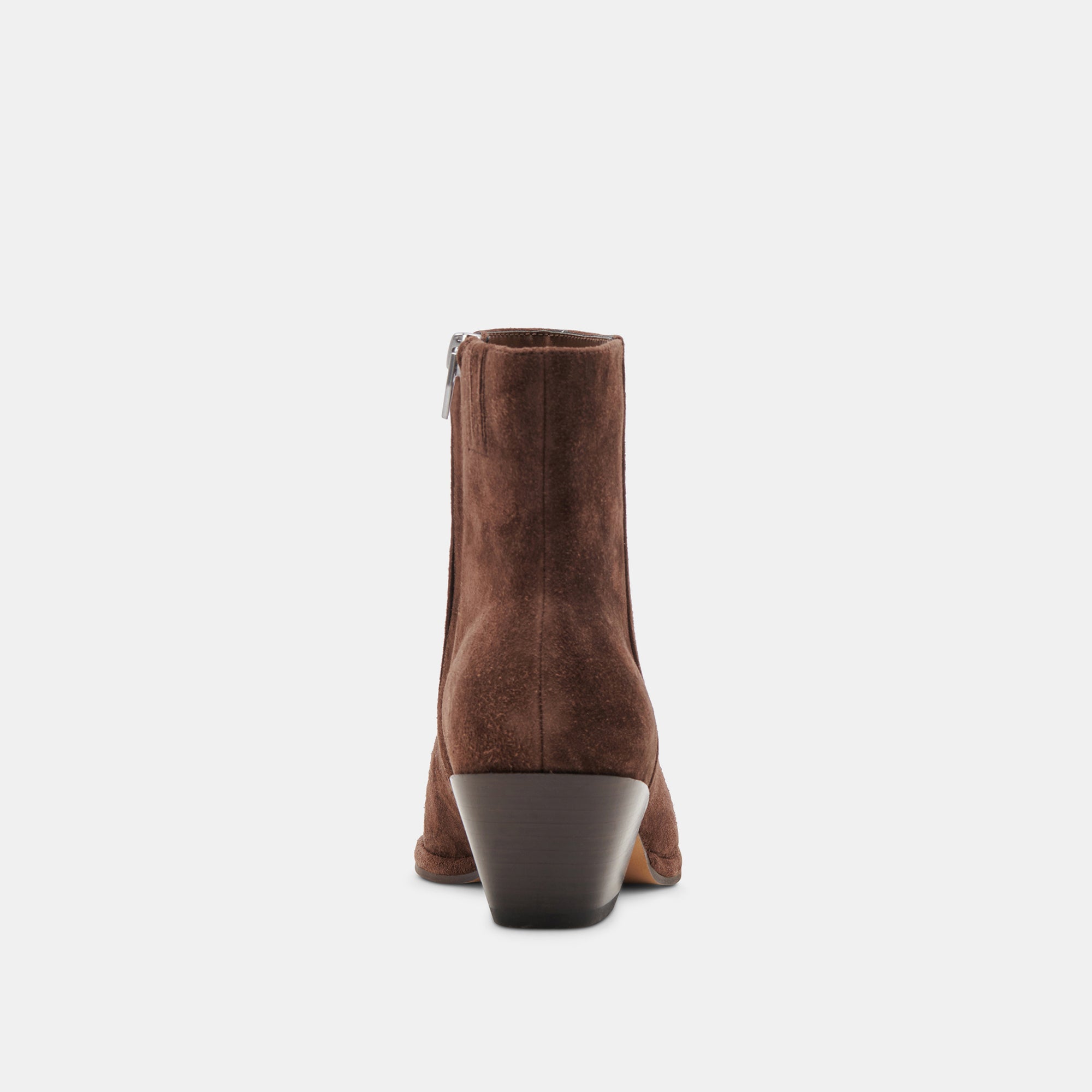 NONAH Women's DK Brown Suede Booties - Comfortable Ankle Boots for Fall & Winter Fashion | Perfect for Casual Outfits, Office Wear & Date Nights