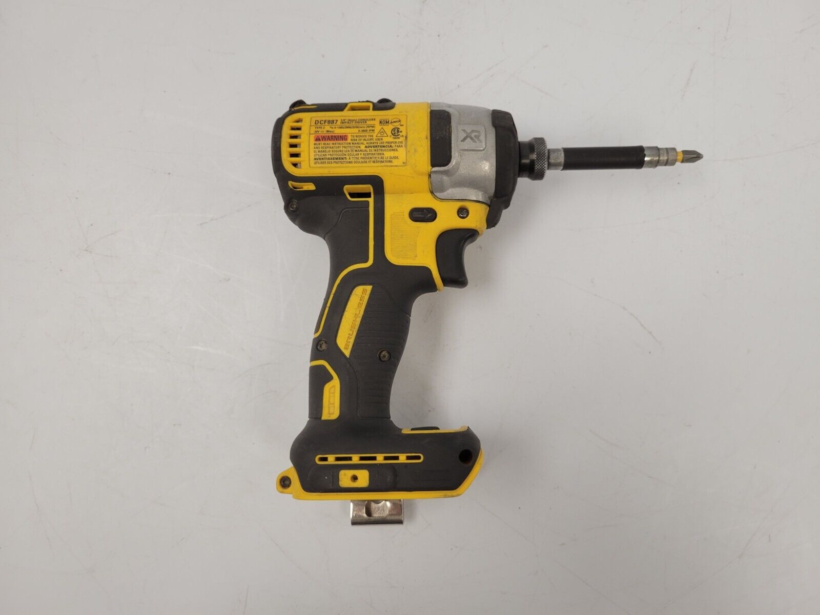 DEWALT DC1887 20V MAX XR Brushless Cordless Impact Drill Kit - Powerful & Compact for DIY, Construction & Home Improvement Projects