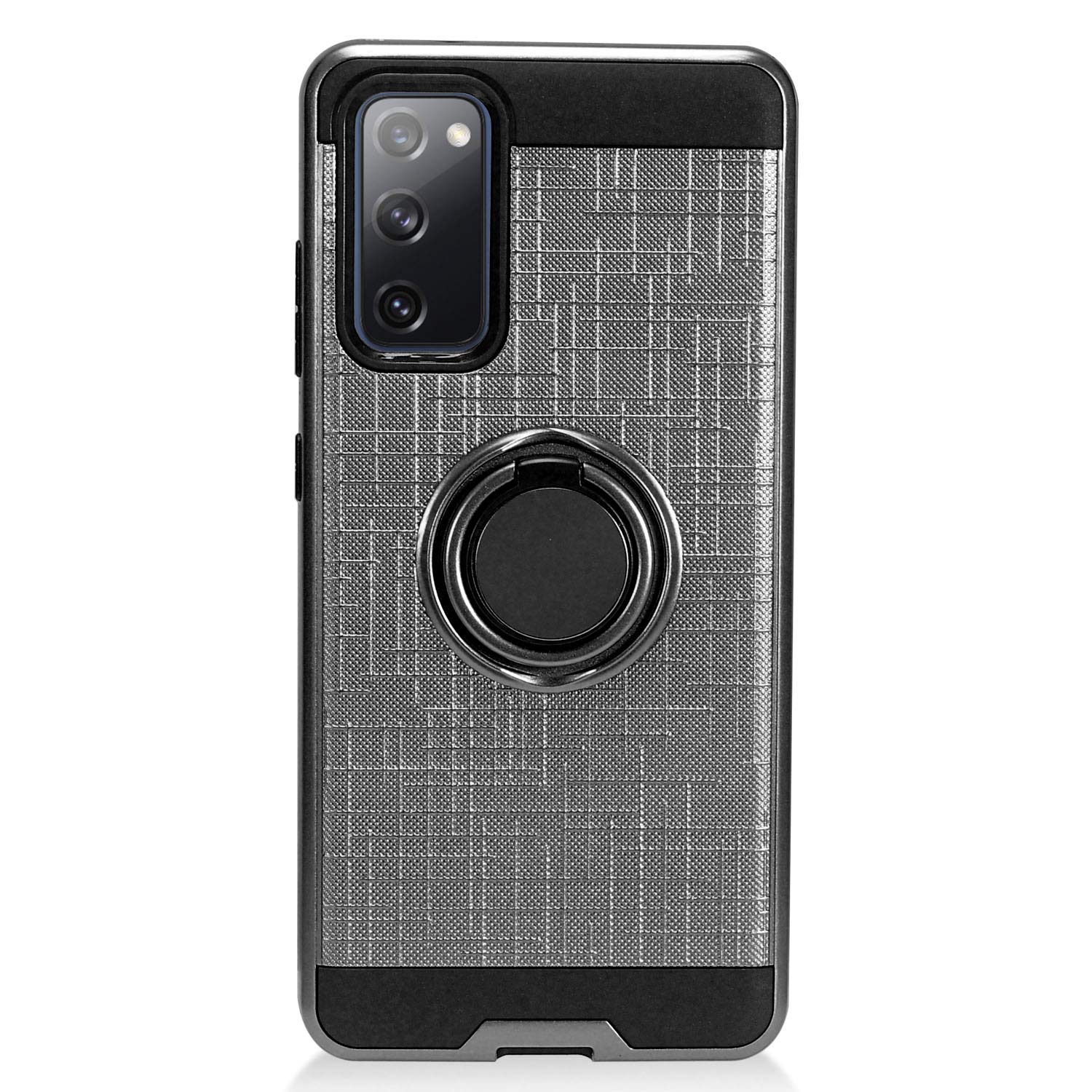 Samsung Galaxy S20 FE 5G Case (SM-G781) with Ring Stand - Slim Protective Phone Cover for Galaxy S20 FE 5G - RS2 Gray - Perfect for Hands-Free Viewing & Secure Grip