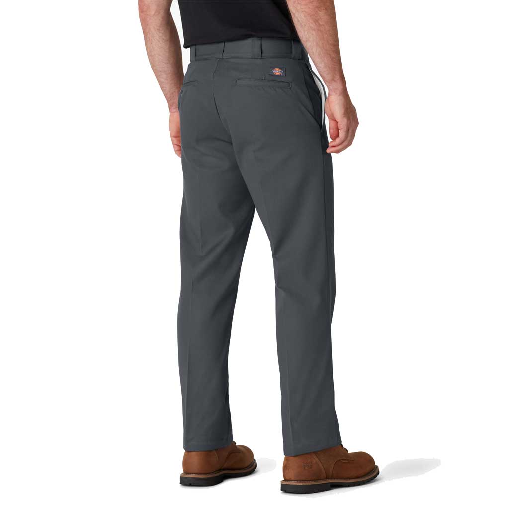 Dickies 874 Work Pants for Men - Durable Workwear Pants in Charcoal Grey | Comfortable & Functional for Construction, Warehouse & Outdoor Jobs
