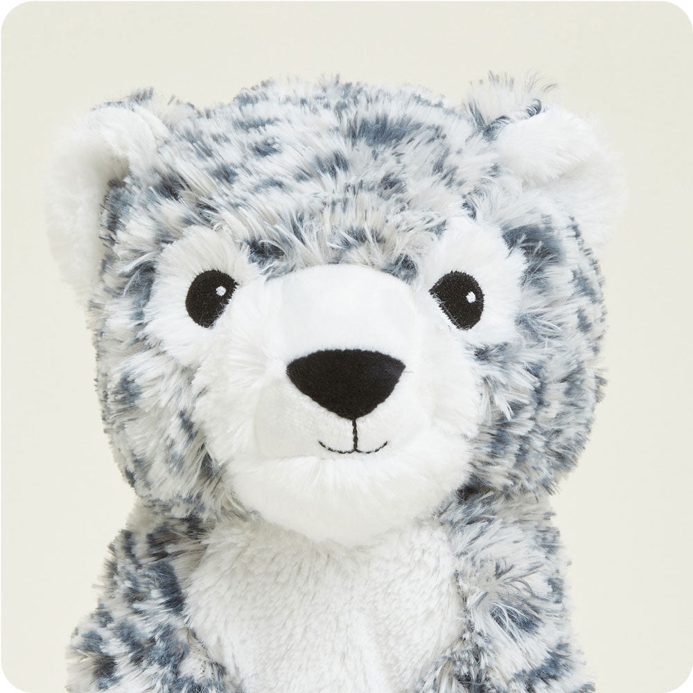 Snow Leopard Plush Stuffed Animal - Ultra Soft & Cuddly Warmies for Kids & Adults - Perfect for Gifts, Bedtime Comfort & Stress Relief