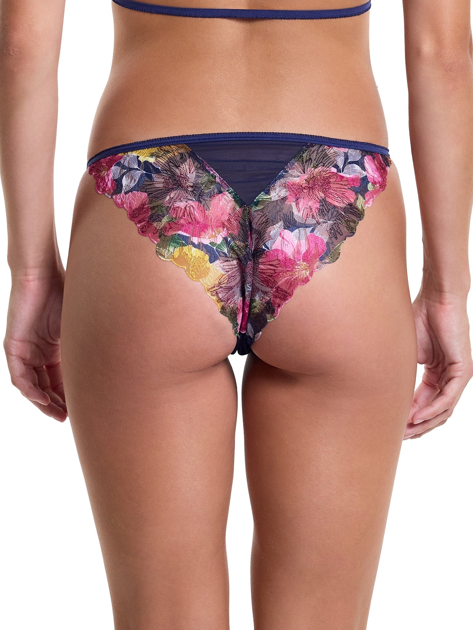 Wildly Blooming Tanga - Comfortable & Stylish Women's Underwear for Everyday Wear & Special Occasions