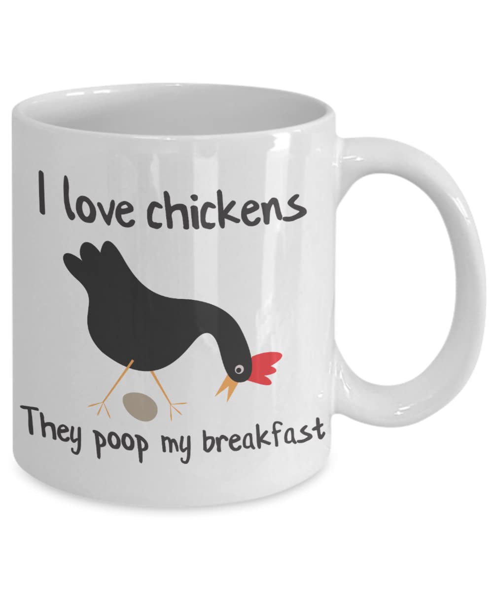 Funny Chicken Coffee Mug - 
