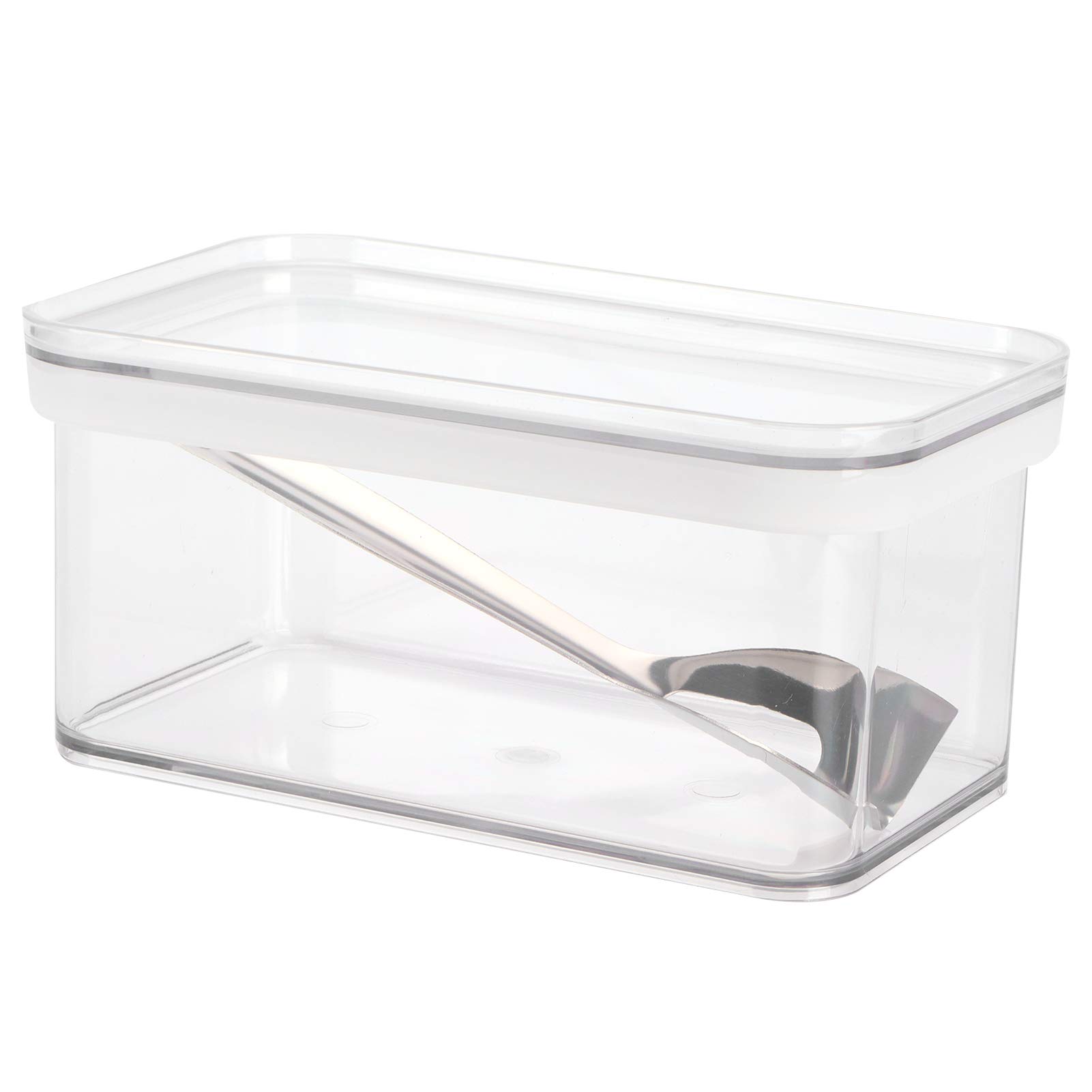 EVTSCAN Airtight Butter Storage Container Set - 900ML Clear Kitchen Food Storage Box for Butter, Cheese & Leftovers | BPA-Free, Large Capacity, Stackable | Perfect for Refrigerator, Pantry & Meal Prep