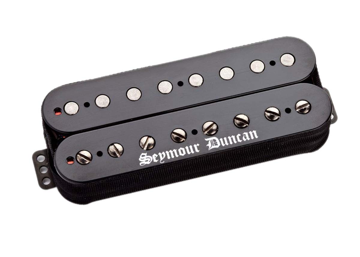 Seymour Duncan Black Winter 8-String Humbucker Bridge Pickup for Heavy Metal Guitar - Black | High Output Pickup for Extended Range Guitars | Perfect for Djent, Metalcore & Progressive Metal