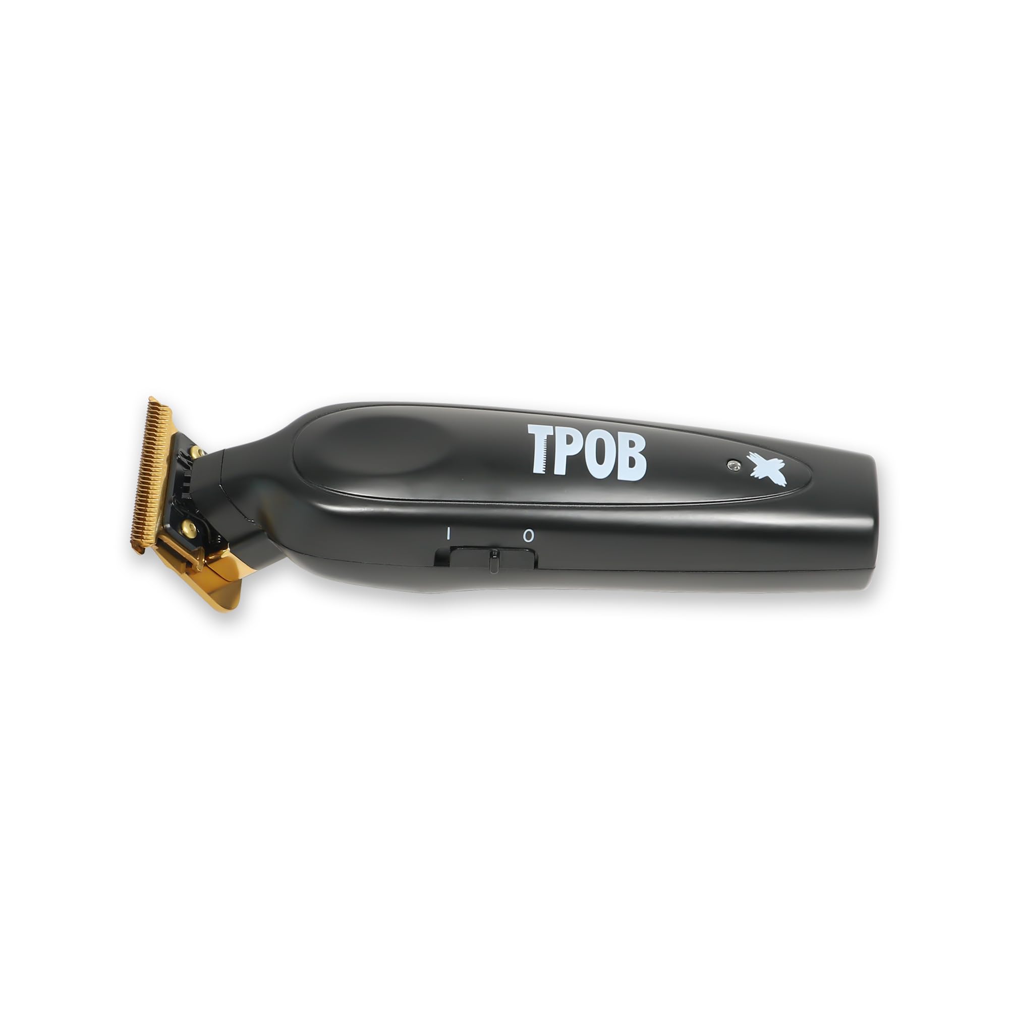 TPOB Black X Trimmer for Men - Cordless Hair Clipper with Charging Stand & Travel Case - Perfect for Home, Travel, and Professional Grooming