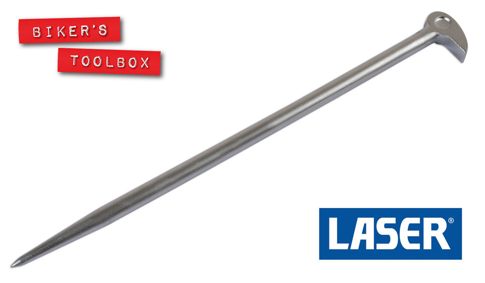 400mm Heavy Duty Heel and Toe Pry Bar - Professional Demolition Tool for Construction, Auto Repair & Woodworking Projects