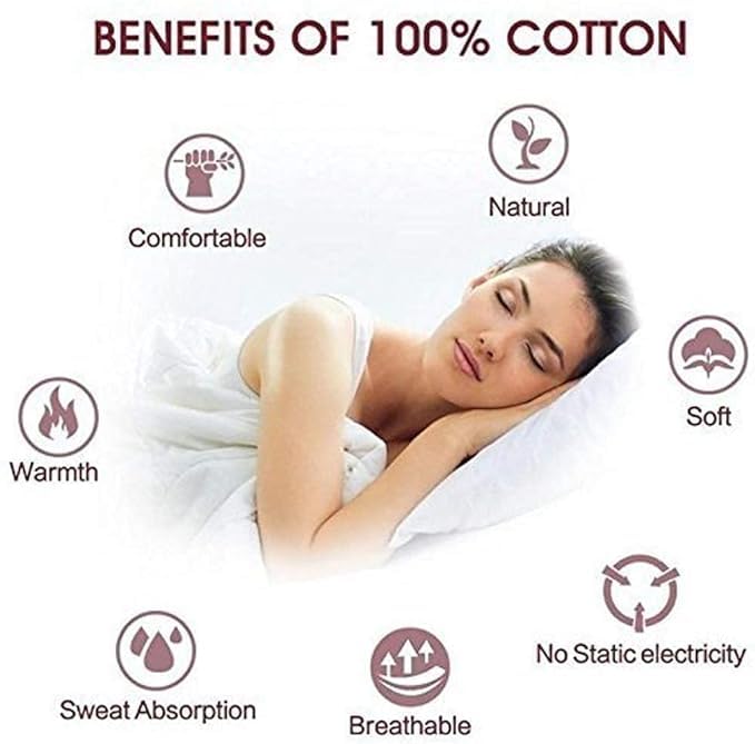 4PCs Twin Size 800 Thread Count 100% Long-Staple Cotton Sheet Set - Cream Bed Sheets with 21
