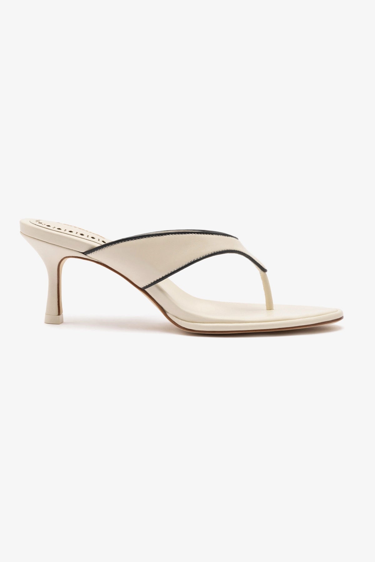 Gaia Sandal in Ivory Leather - Women's Comfortable Boho Chic Sandals for Summer Beach, Vacation & Casual Outfits