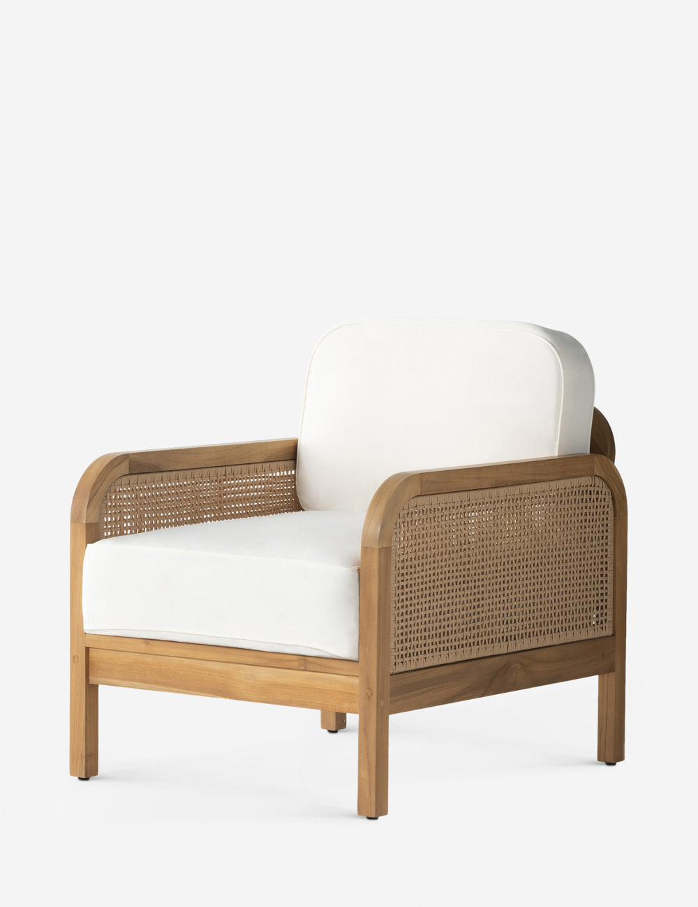 Anson Indoor Outdoor Accent Chair - Modern Patio Furniture for Living Room, Garden & Balcony - Comfortable Lounge Chair for Relaxing & Reading