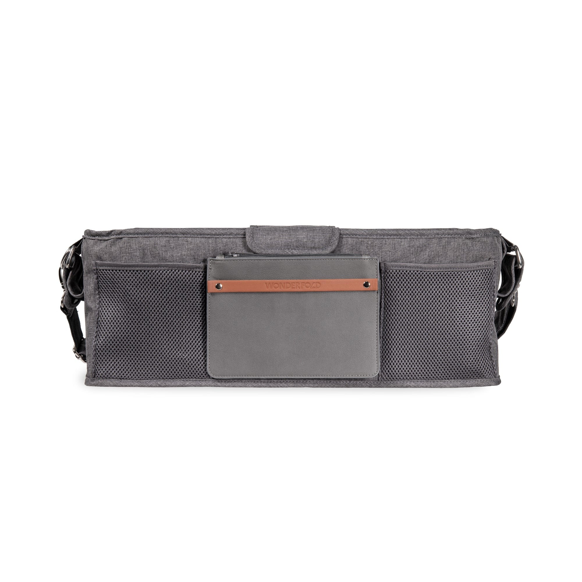 Wonderfold Parent Console with 4 Cup Holders - Organizer for Stroller Accessories, Snacks & Drinks - Perfect for Walks, Shopping & Family Outings