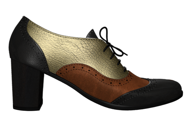 Holborn Oxford Heels for Women - Classic Comfortable Office & Formal Shoes - Perfect for Work, Business Meetings & Special Occasions
