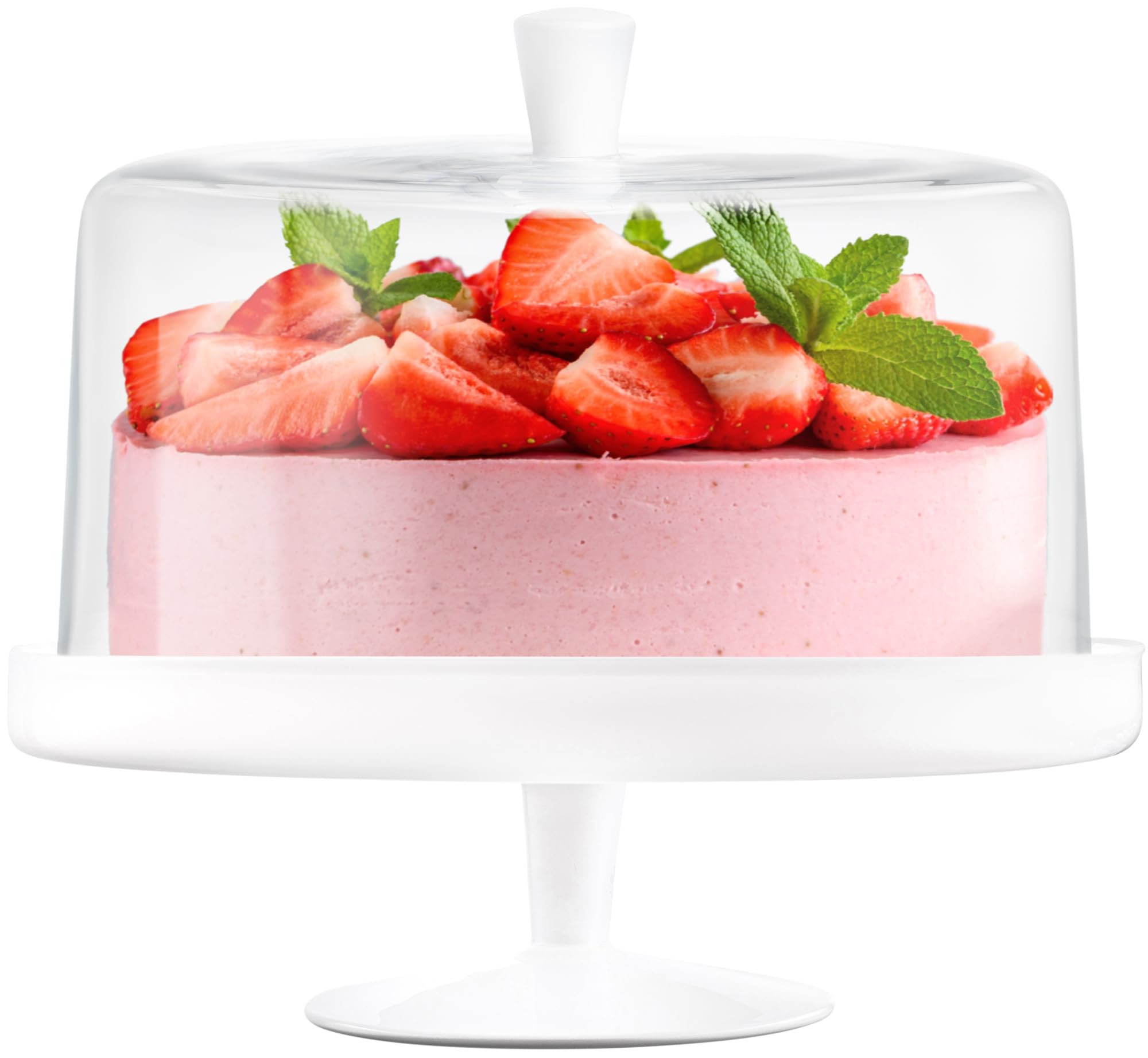Premium European Glass Cake Stand Set - 12.4