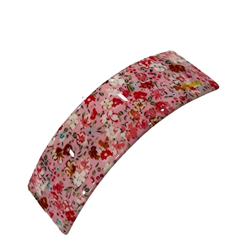 Stylish Acrylic Non-Slip Hair Clips for Women & Girls - 2 Pack | Elegant Hair Barrettes for Daily Wear, Parties & Special Occasions
