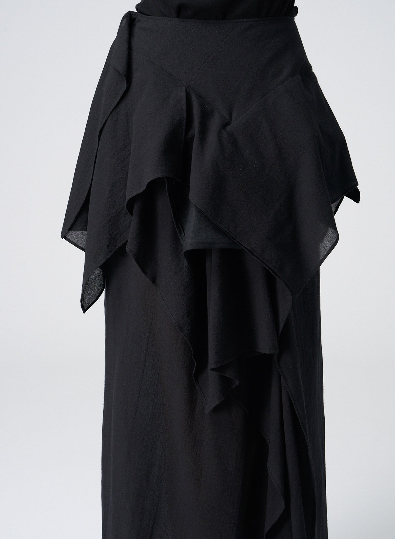 Chiffon Reversed Seam Long Sleeve Blouse - Elegant & Comfortable Women's Top for Work, Party & Casual Wear