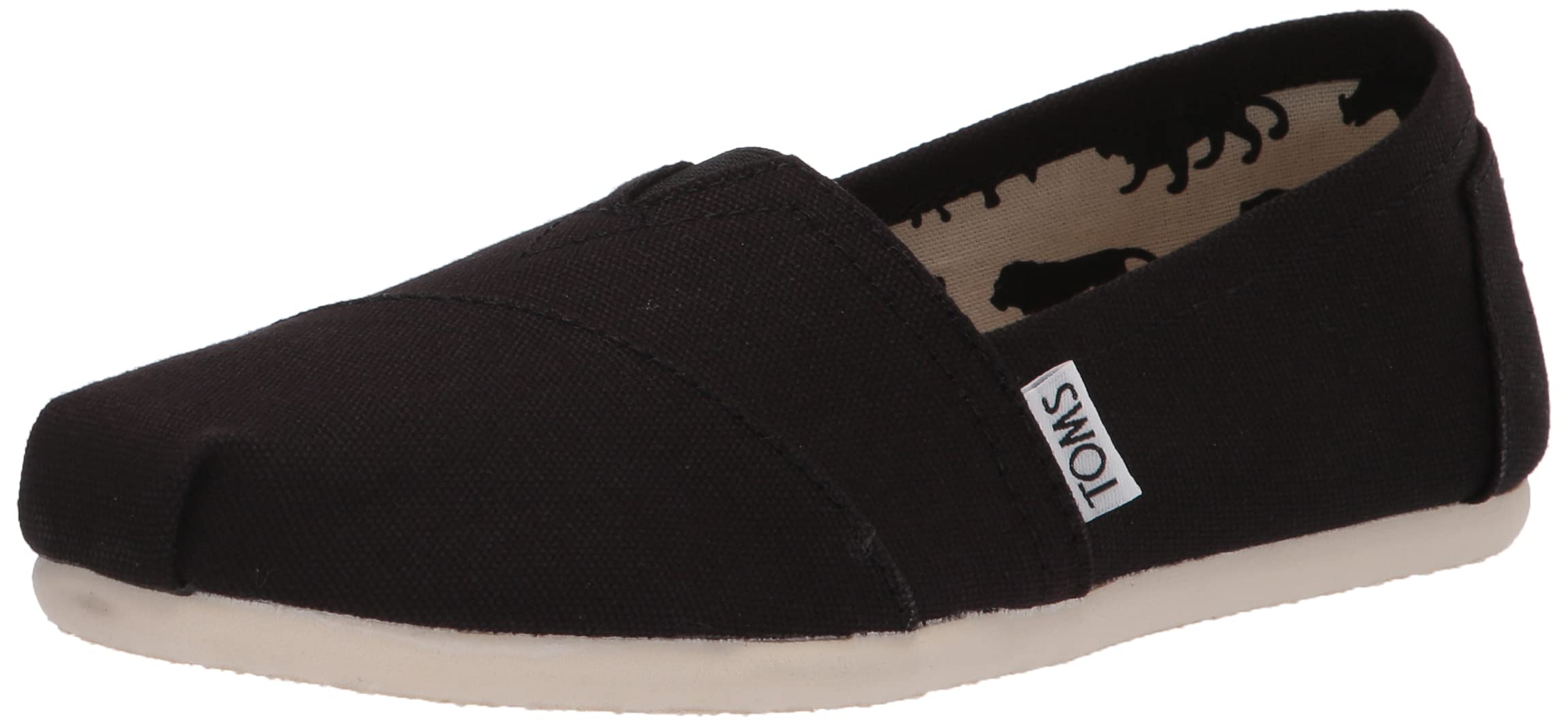 TOMS Men's Classic Canvas Slip-On Shoes - Comfortable & Lightweight for Casual Wear, Walking & Travel | Eco-Friendly & Vegan-Friendly Footwear