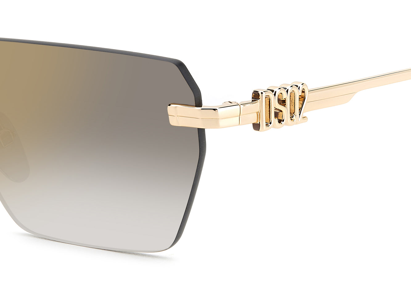 DSQUARED2 D2 0102/S Sunglasses - Polarized UV Protection Aviator Style for Men & Women - Perfect for Driving, Outdoor Sports & Fashion Accessories