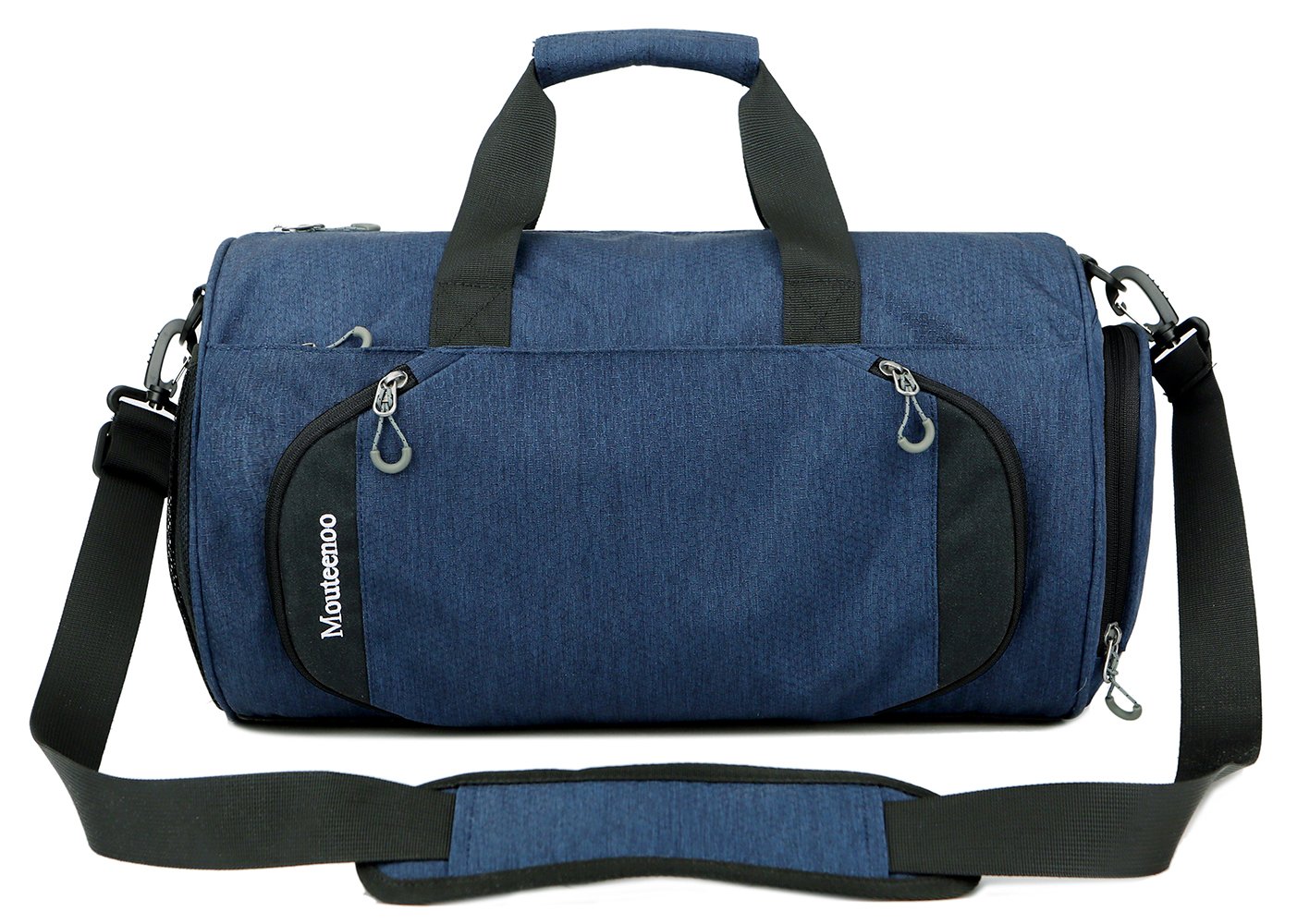 Gym & Sports Duffel Bag for Men & Women with Shoe Compartment - Water-Resistant Travel Gym Bag for Workout, Yoga, Fitness & Travel - Mouteenoo