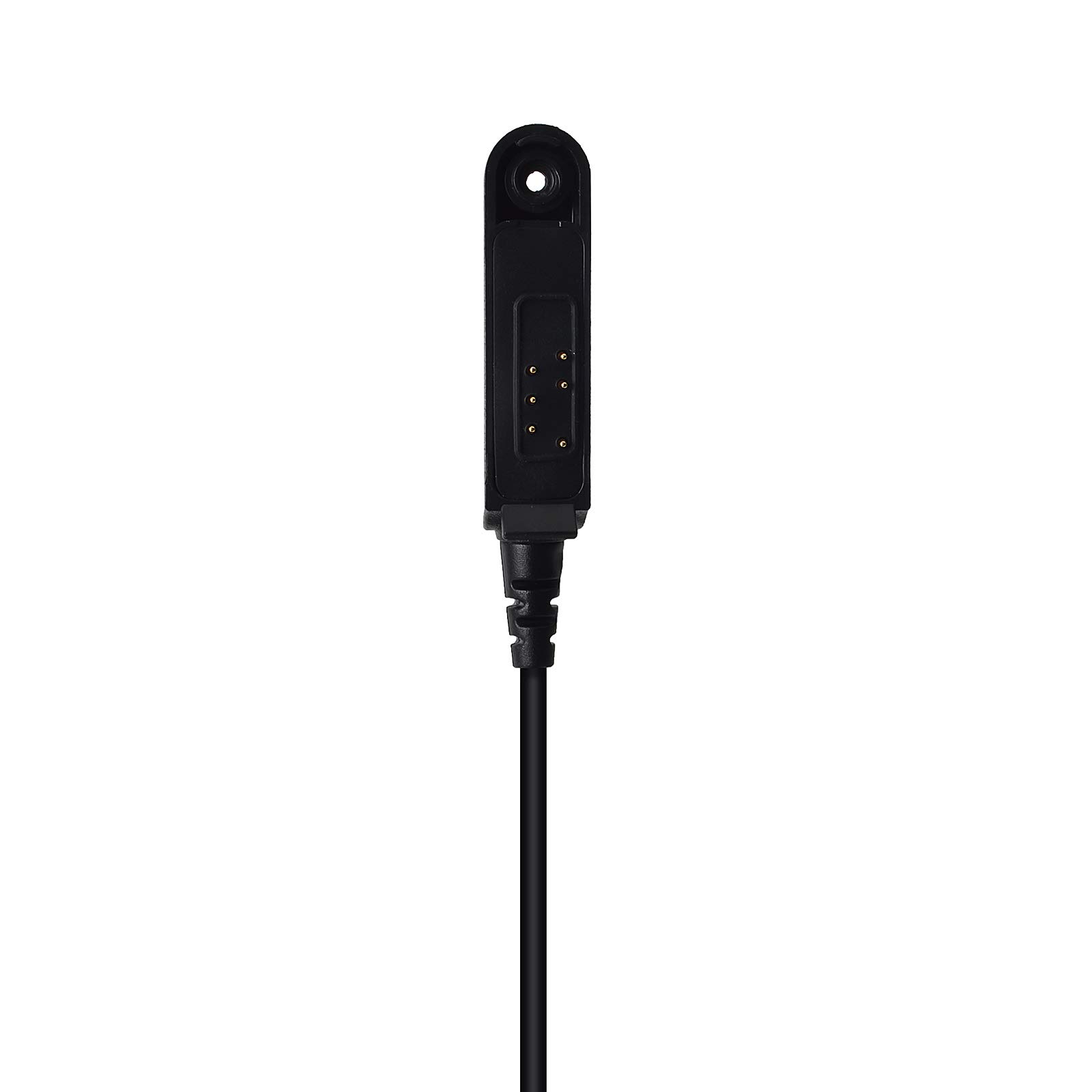 HYS Audio Adapter Cable 2 Pin Earpiece Speaker Mic for Baofeng UV-9R Plus, UV-XR, BF-9700, A58, UV-5S, GT-3WP Waterproof Two Way Radios - Perfect for Outdoor Adventures, Emergency Communication, and Security Work