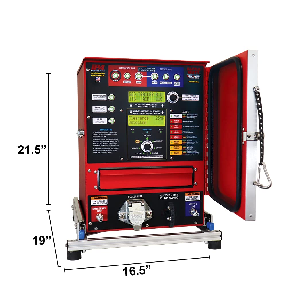 2nd Gen Alpha MUTT® Service Truck Model with ABS & Slide-Out Base - Innovative American Utility Tool for Professional Mechanics & Fleet Maintenance (No Tablet Included) - Perfect for Mobile Repairs & On-Site Equipment Servicing