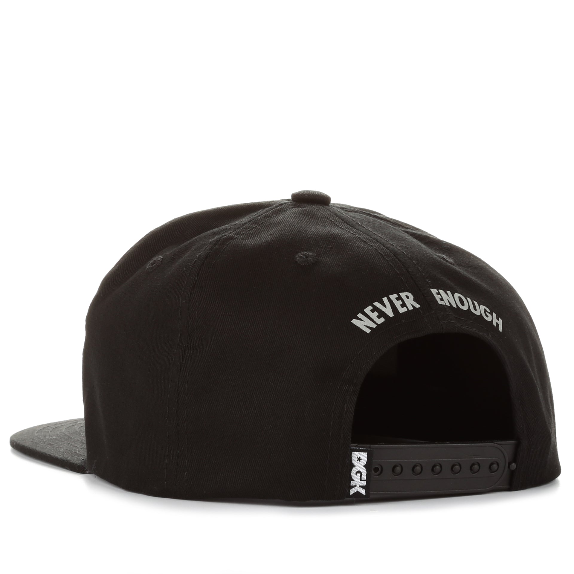 DGK Technique Snapback Hat - Black Adjustable Dad Cap for Men & Women - Perfect for Streetwear, Hip Hop Fashion & Casual Outfits