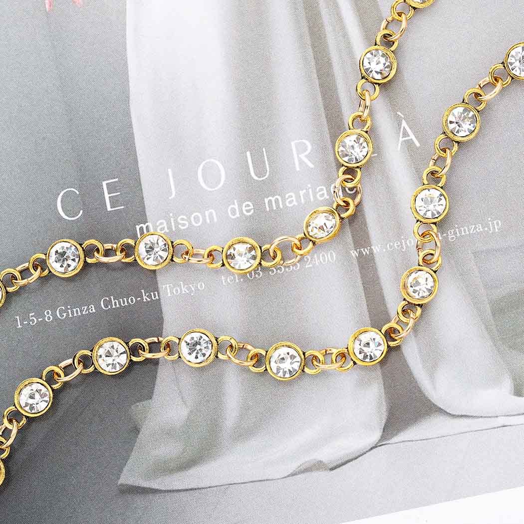 Adjustable Gold Rhinestone Body Chain for Women - Sexy Waist & Belly Harness for Nightclub, Party, Festival & Bachelorette - Sparkling Clubwear Accessory