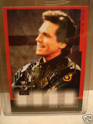 Babylon 5 Jeff Conway Autograph Insert Card - Limited Edition Collectible Memorabilia for Sci-Fi Fans & TV Show Enthusiasts - Perfect for Display, Framing, and Autograph Collections