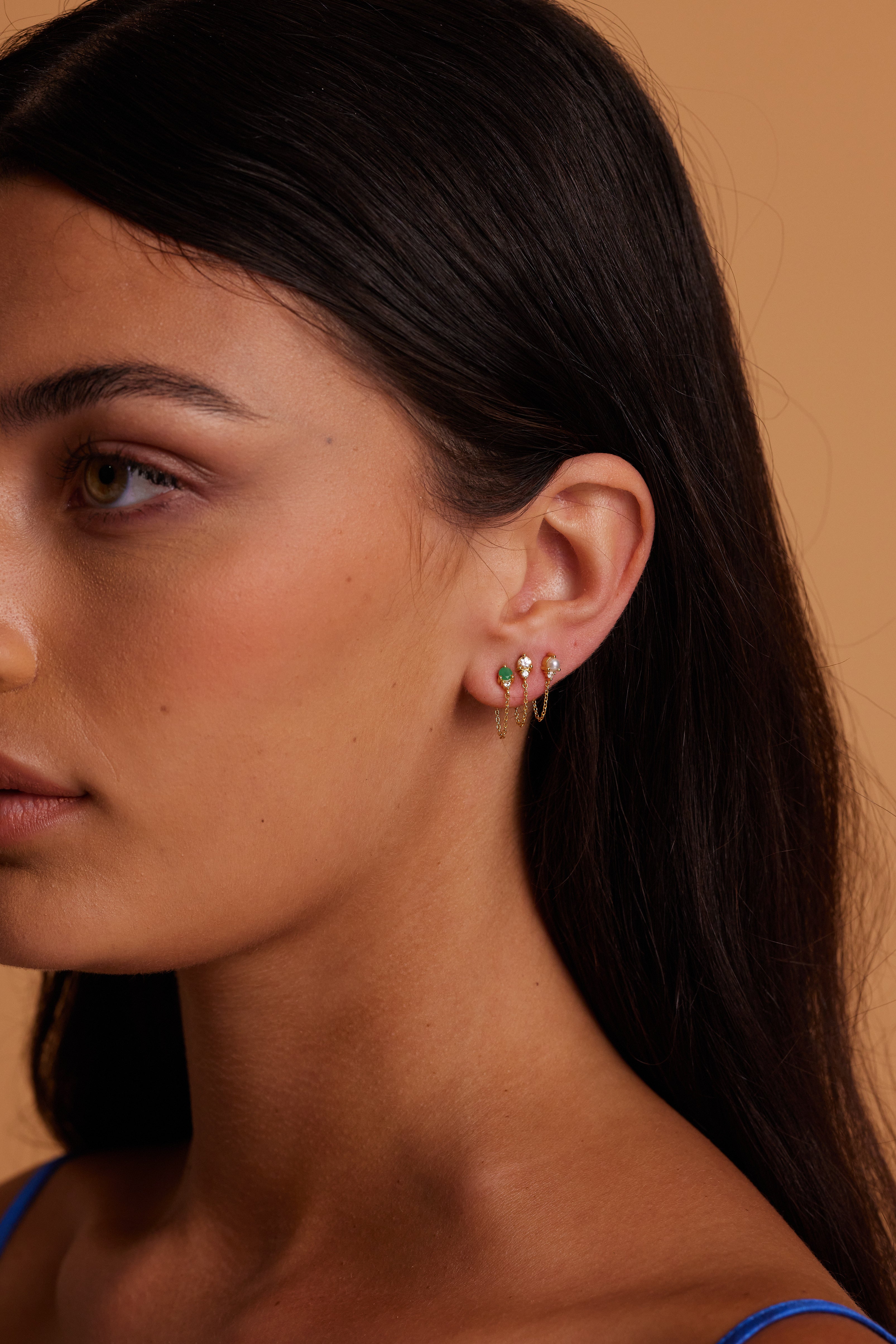 June Birthstone Gold Stud Earrings - Genuine Pearl Jewelry for Women - Perfect Gift for Birthday, Anniversary & Special Occasions