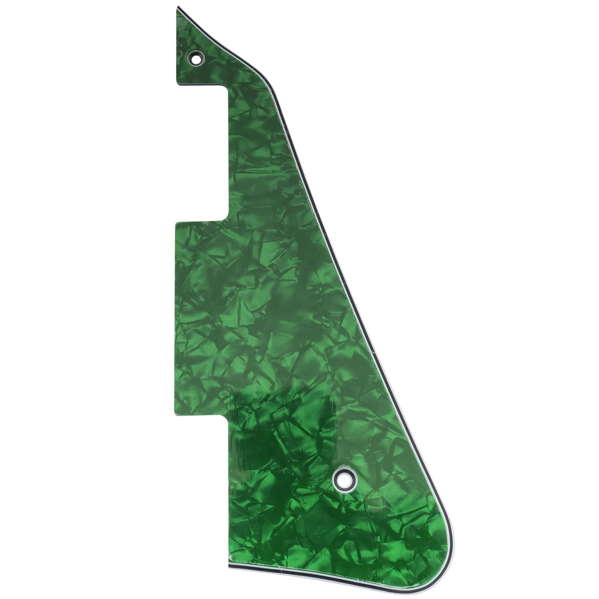 Musiclily 4-Ply Green Pearl Electric Guitar Pickguard - Compatible with Les Paul Modern Style | Replacement Part for Guitar Upgrades & Customization