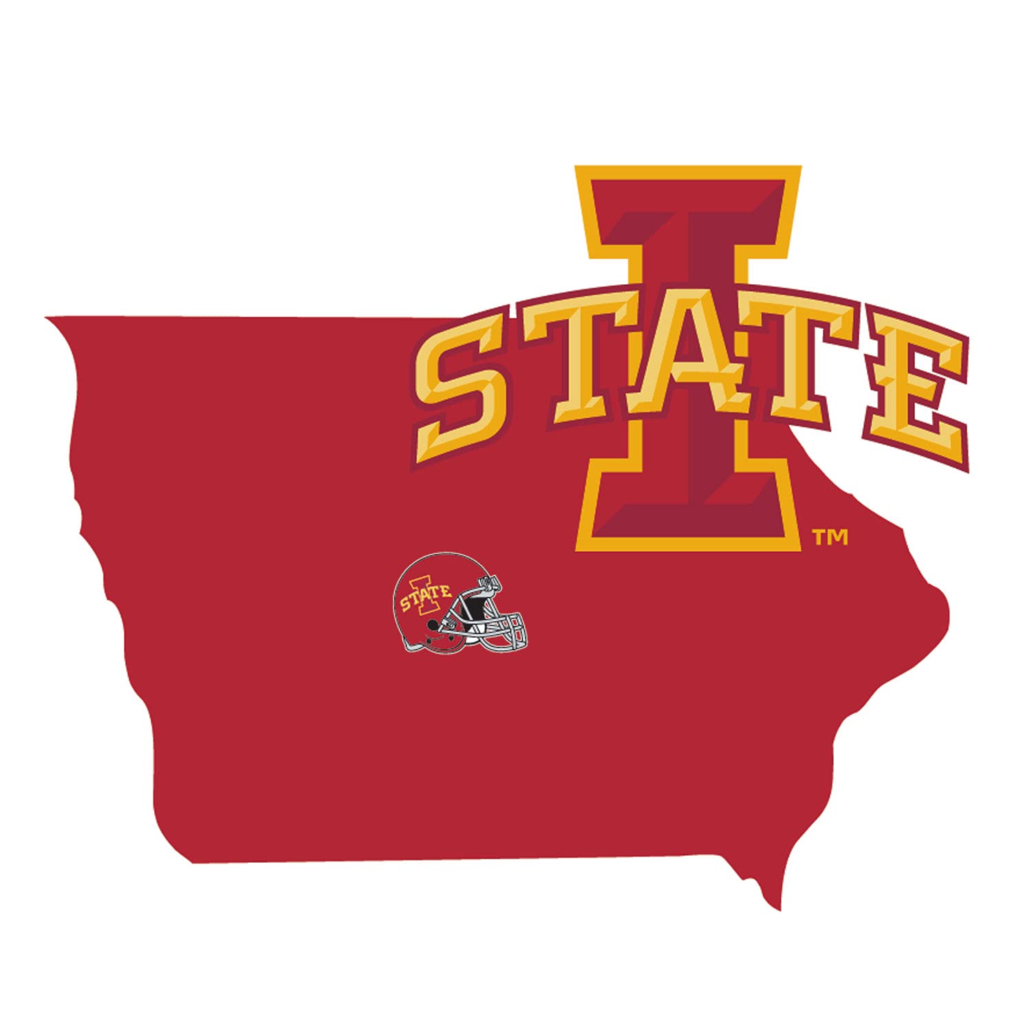 NCAA Siskiyou Home State Decal - Unisex Vinyl Sticker for Cars, Laptops & Water Bottles - Show School Pride Anywhere
