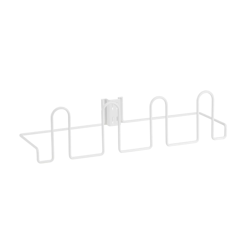 Elfa Door Shoe Storage Organizer - White Hanging Closet Organizer Holds 8 Pairs of Shoes - Perfect for Bedroom, Closet & Entryway Organization